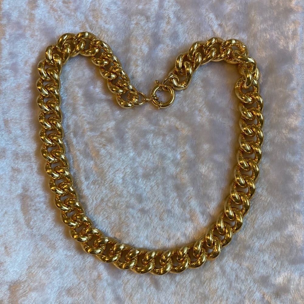 ☘️Signed OTC Italy 18k BRZ Chain Necklace